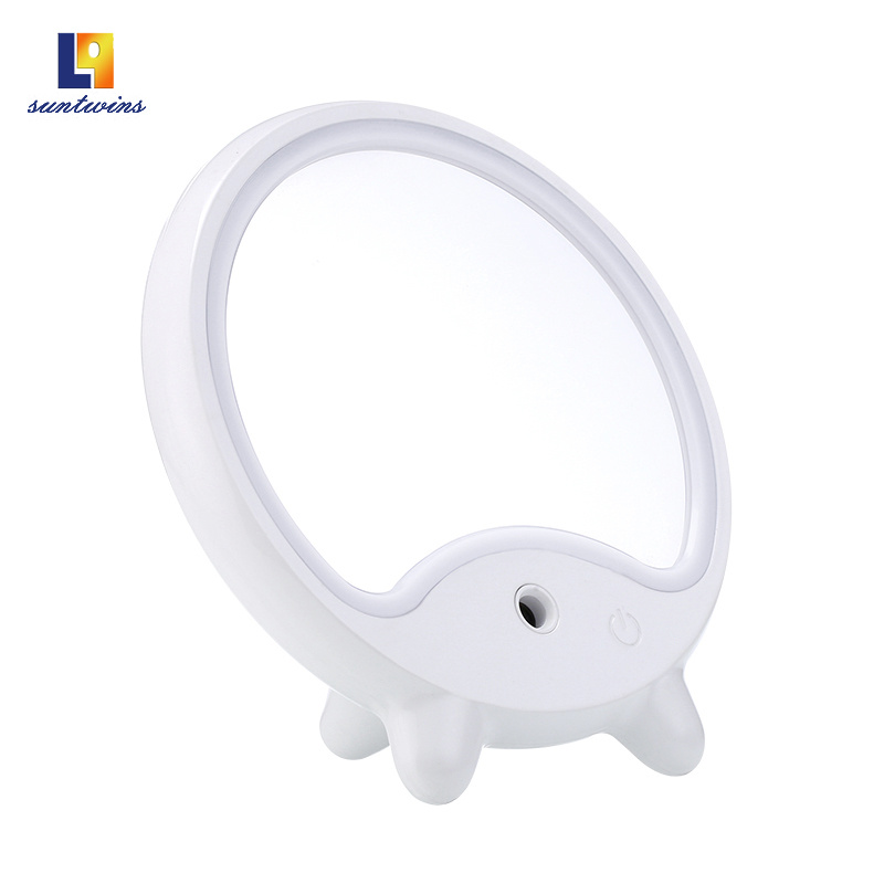 Professional Metal Light Round Makeup Cosmetic Mirror
