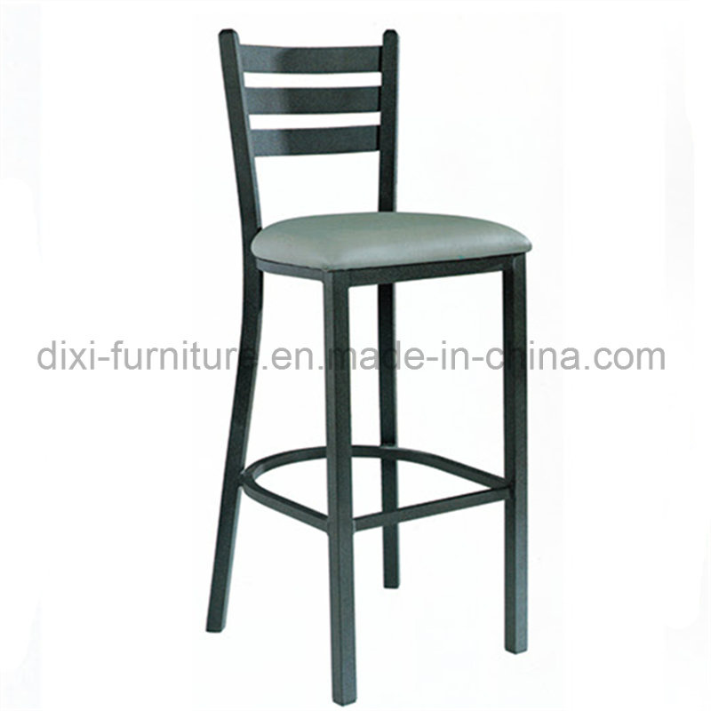 Restaurant Furniture Ladder Back Metal Bar Stool
