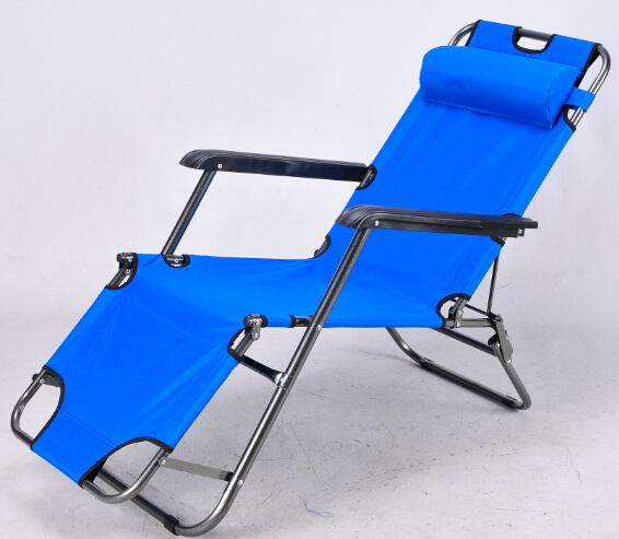 Adjustable Lounge Garden Chair with Pillow