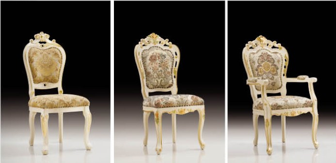 Hotel Furniture/Restaurant Furniture/Canteen Furniture/Restaurant Chair/Antique Carved Flower Classic Armchair/European Style Chair (GLH-112)