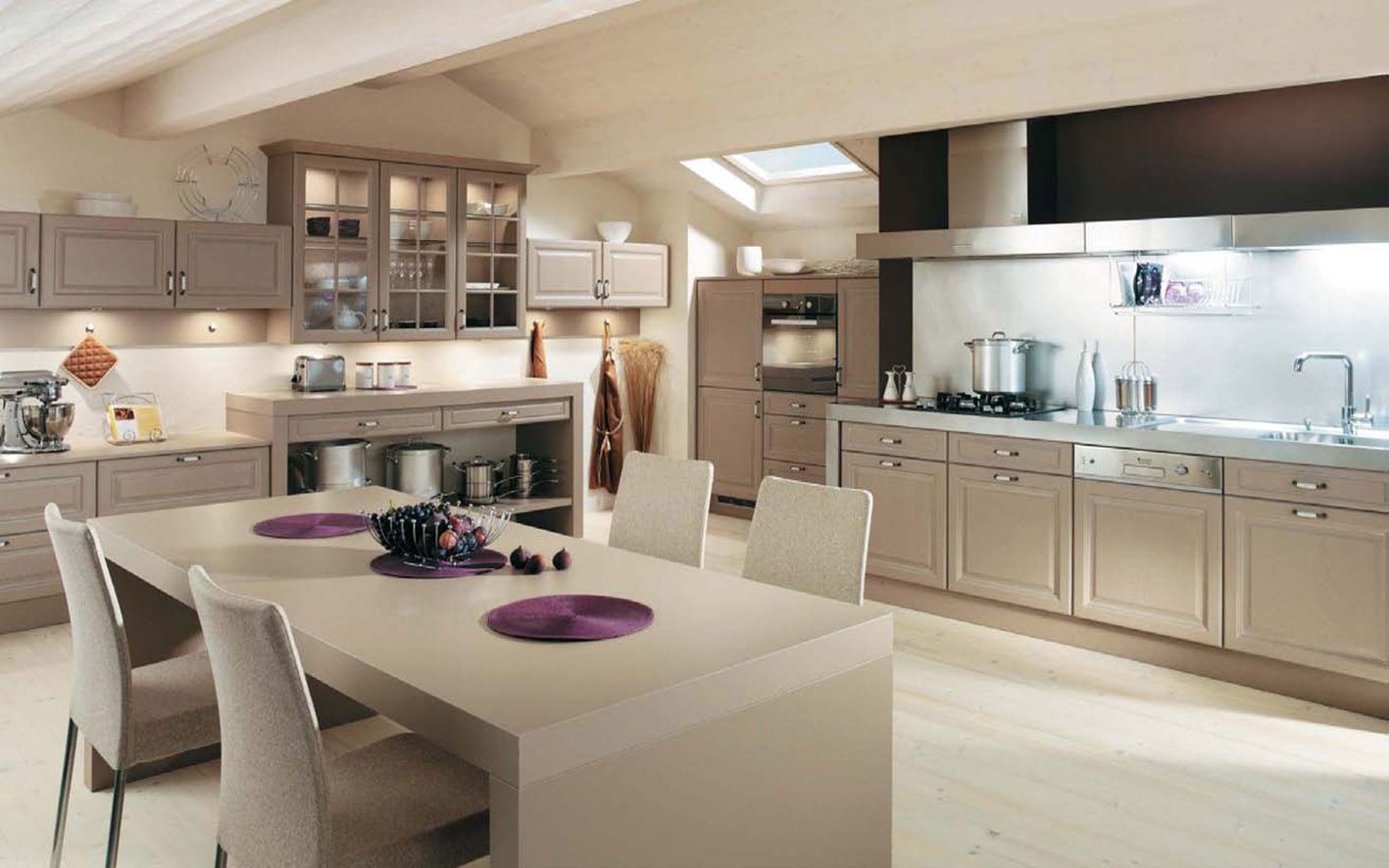 Custom Made PVC Modern Kitchen Furniture (zc-035)