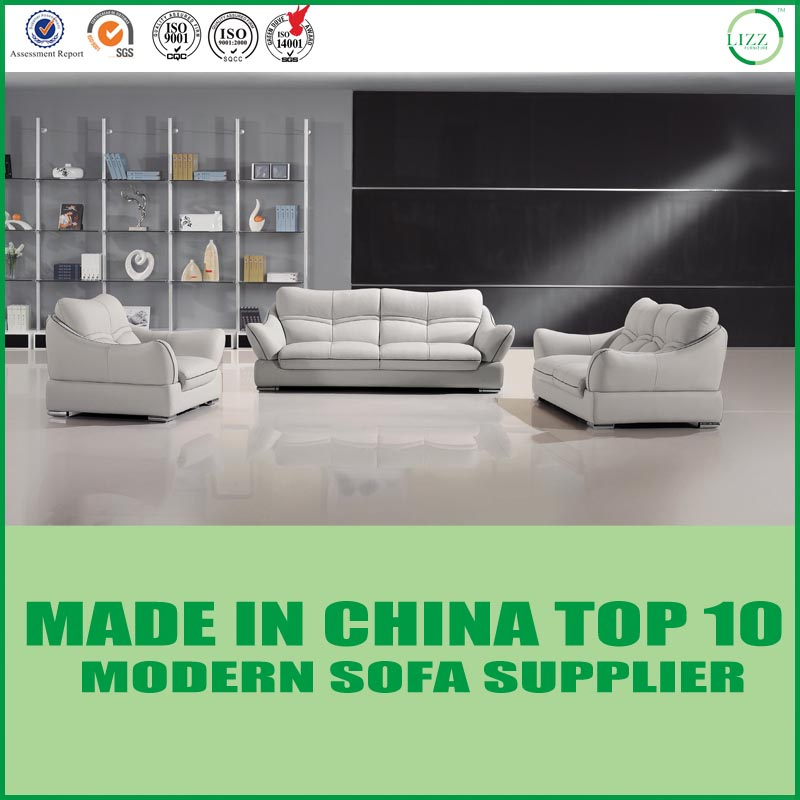 Sectional Furniture Leisure Leather Sofa Set
