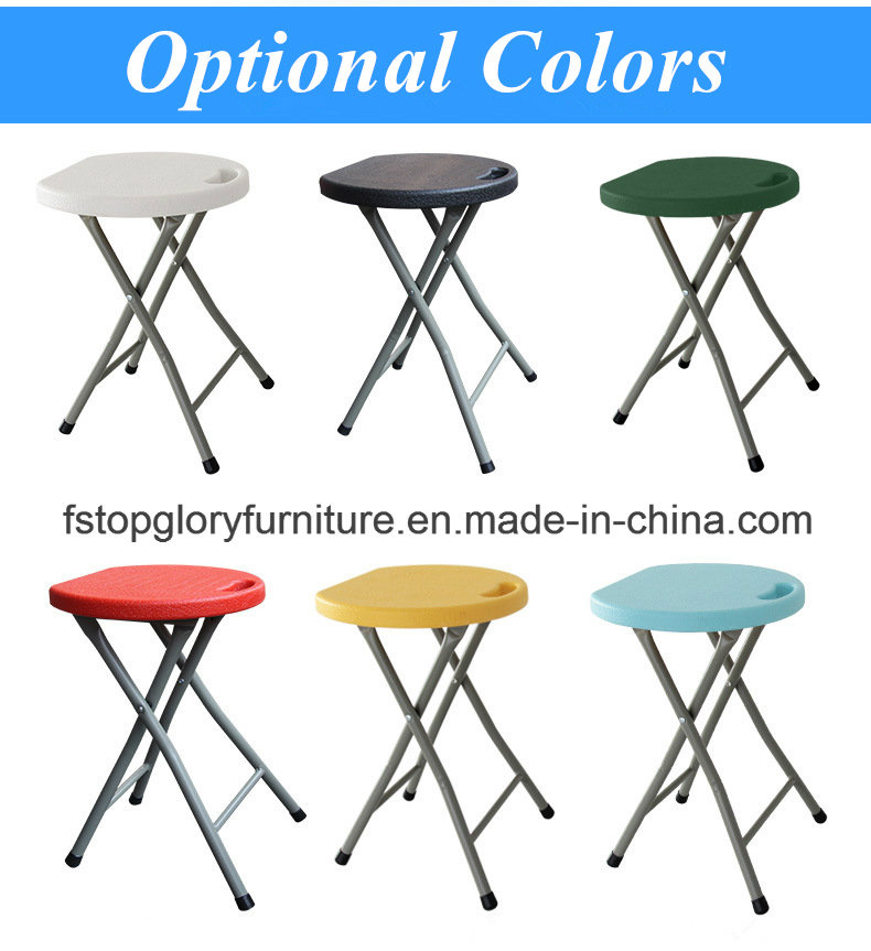 HDPE High Quality Steel Folding Chair Outdoor Convenient Chair