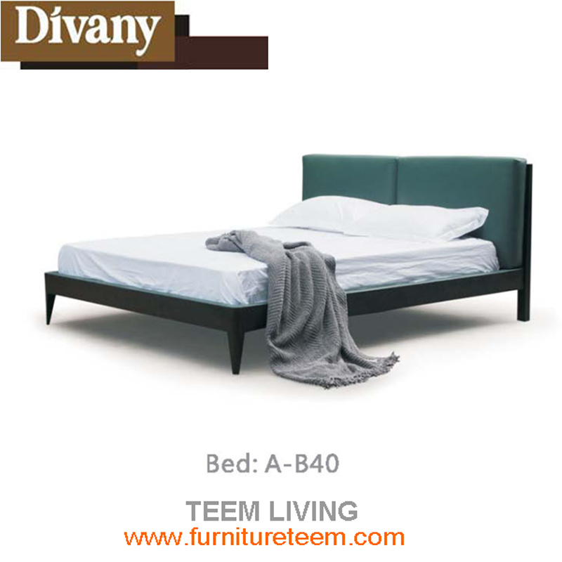 Hot Sale Bedroom Furniture Wooden Platform Bed