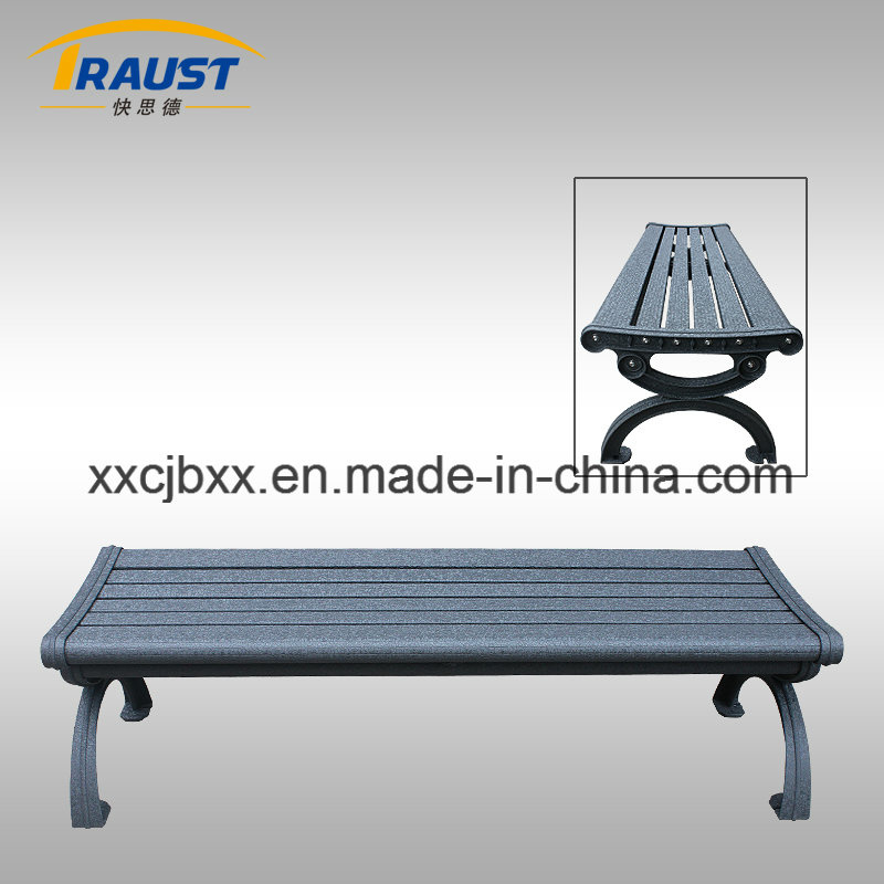 Metal Aluminum Garden Chair, Antique Park Bench Without Back
