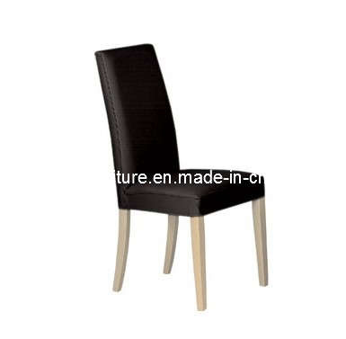 High Bent Black Back Banquet Leather Chair (YC-F076)