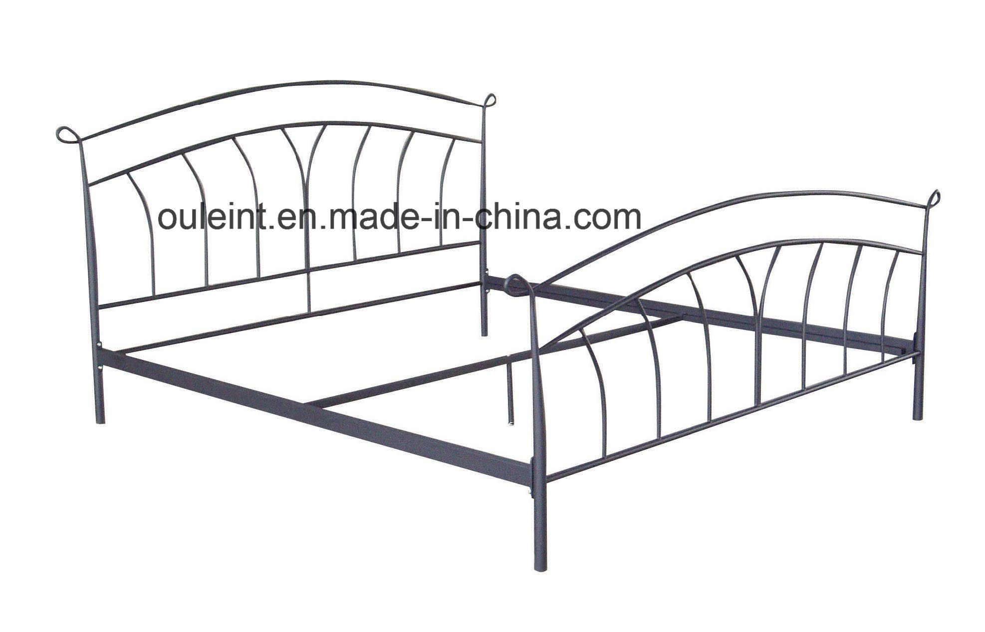 European Design Metal Double Bed (OL17127)