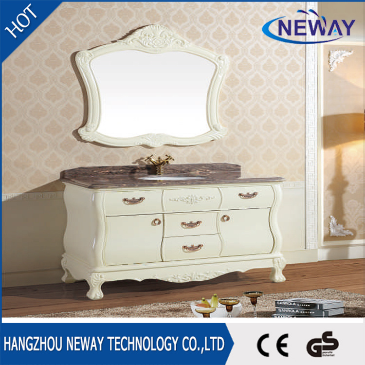 American Bathroom Furniture Antique Wooden Bathroom Cabinet