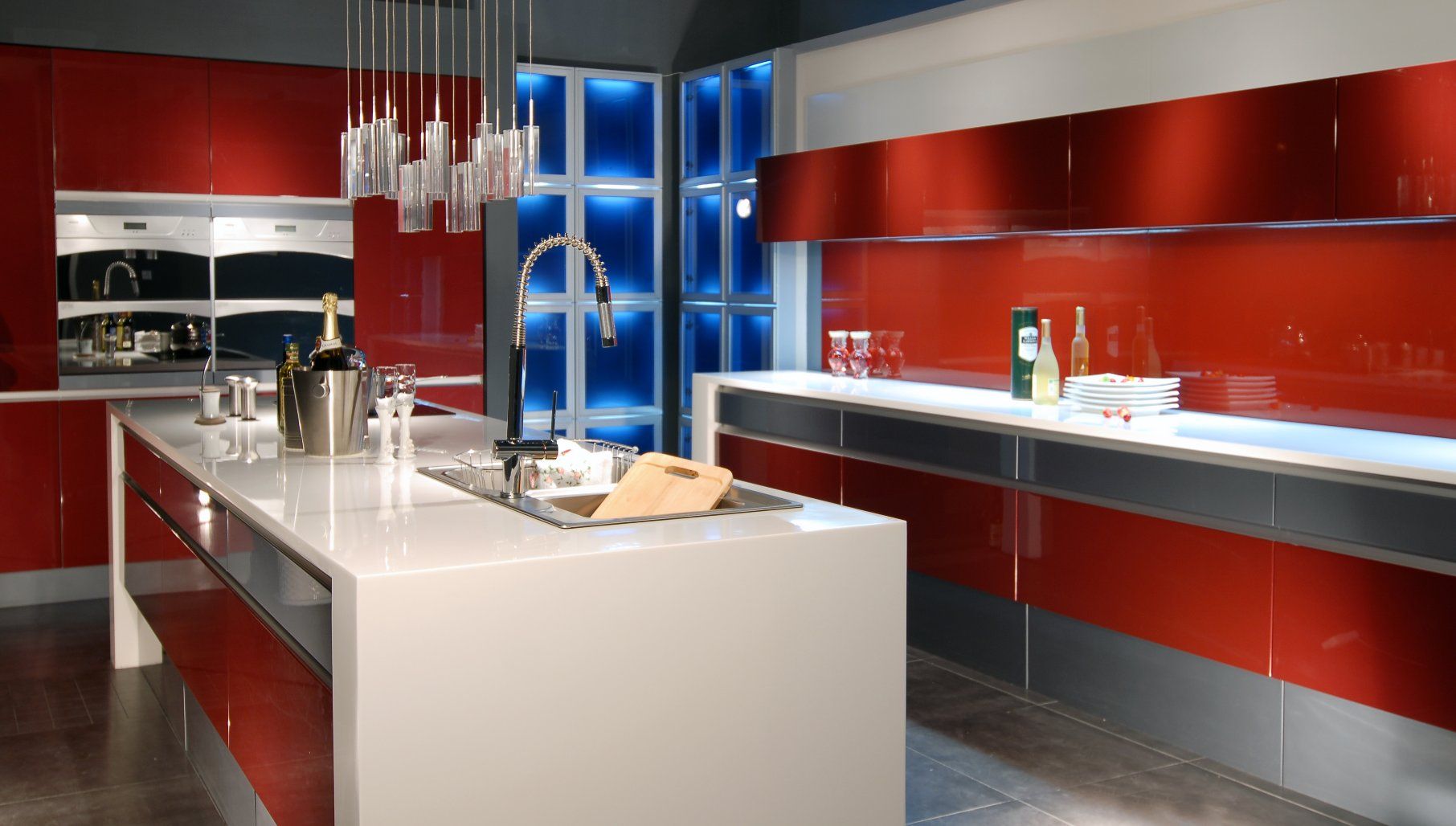 2018 Modern Kitchen Cabinets Export to Mexico, India, Egypt Market