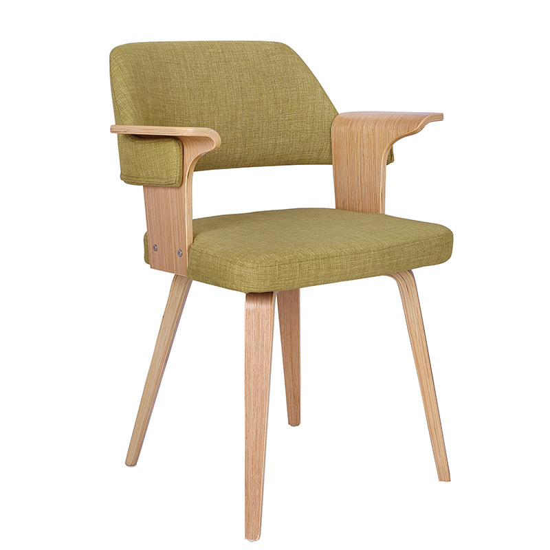 Coffee Dining Restaurant Wooden Bar Chairs for Food Court (FS-WB1691)