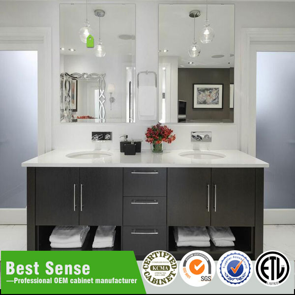 Modern Bathroom Cabinet Design with Mirror