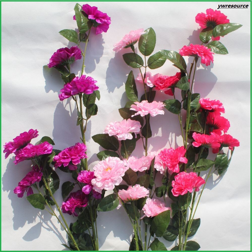 Cheap Silk Artificial Flowers Fake Rose for Wedding Decoration Wholesalers