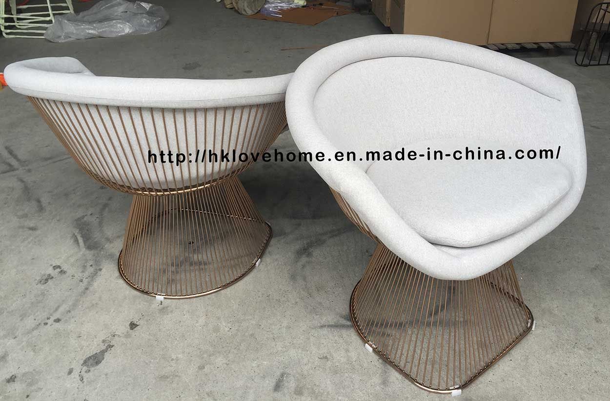Replica Metal Leisure Restaurant Outdoor Furniture Wire Morden Dining Chair
