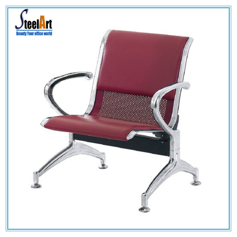 Public Furniture Leather Beauty Salon Waiting Chair