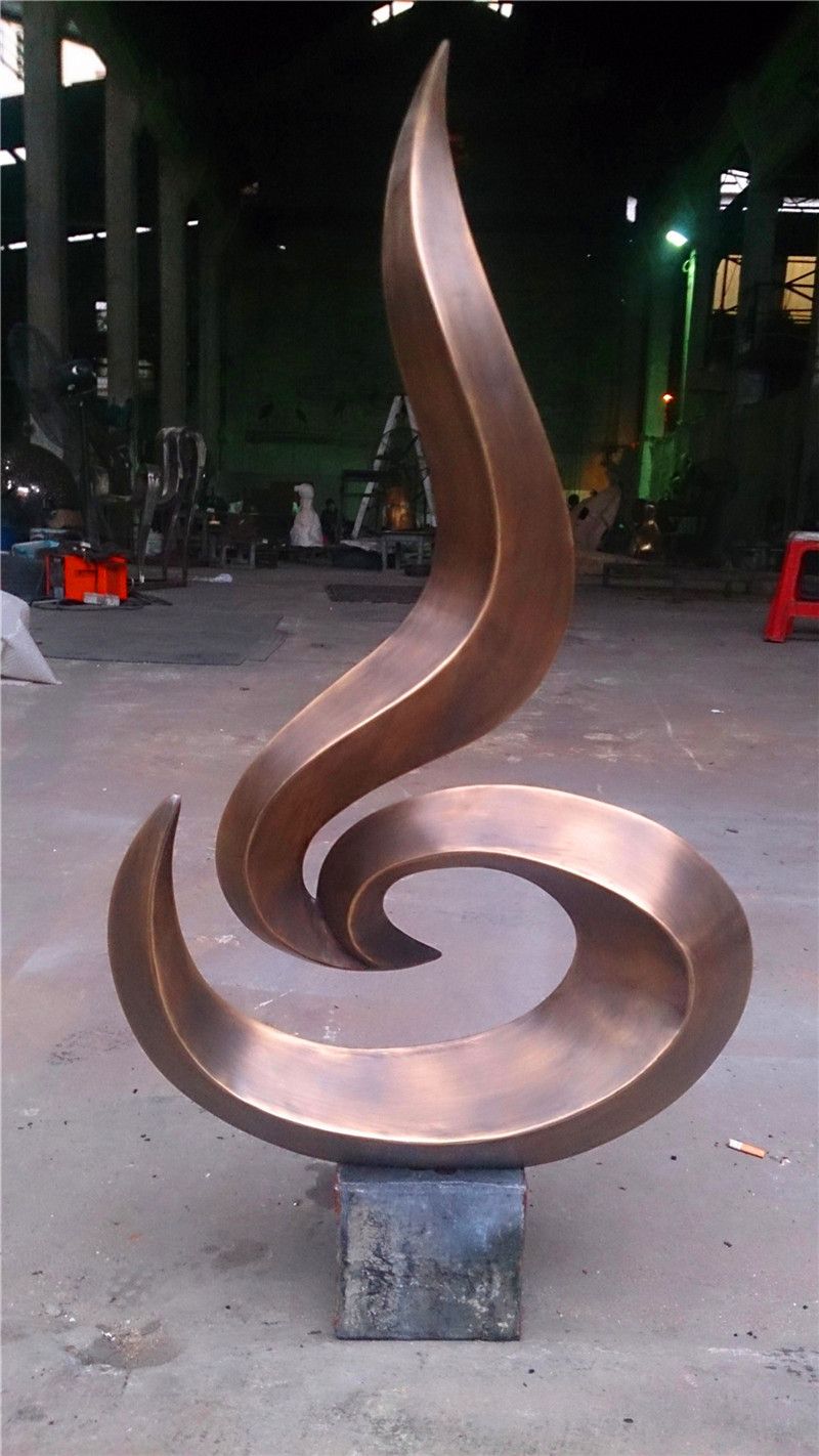 Fire, Indoor, Outdoor Garden Metal Abstract Sculpture Decoration