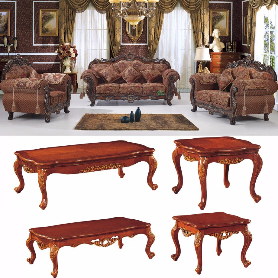 Living Room Sofa Furniture with Side Table (D929A)