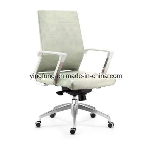 Mesh Office Chair with Plastic Frame, Office Chair Mesh UK (YF-8082-WHITE PU)