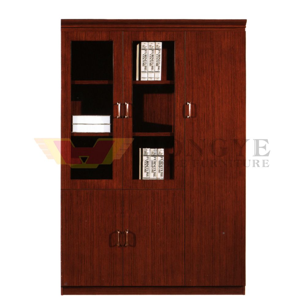 High End Thailand Natural Teak Veneer Dubai Office Furniture (HY-C0405)