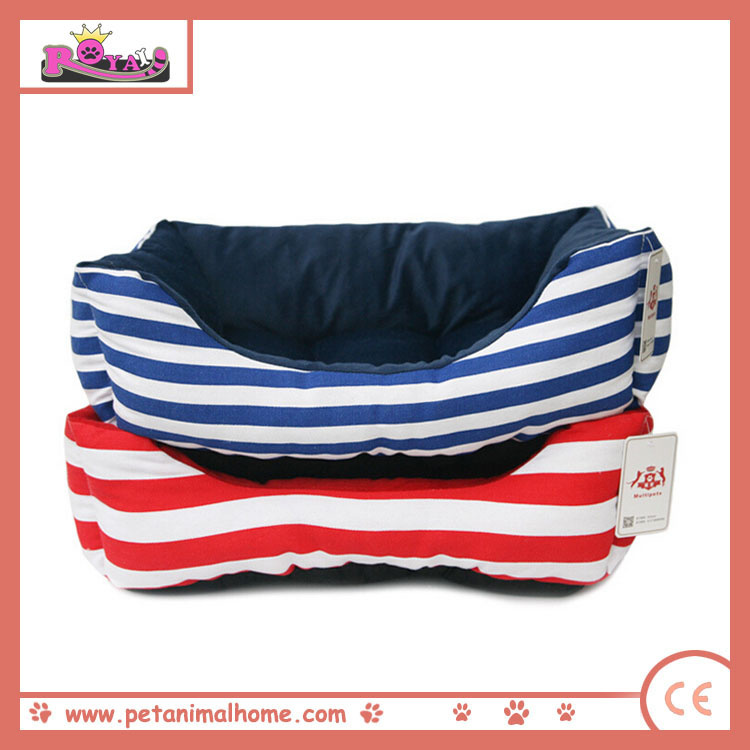 Lovely Pet Bed with Streak Pattern