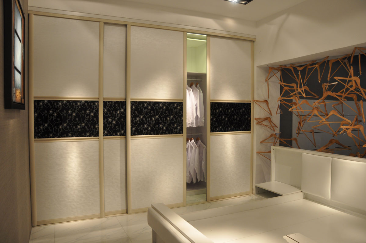 Bedroom Sliding Door Wardrobe Closet Ilwd06