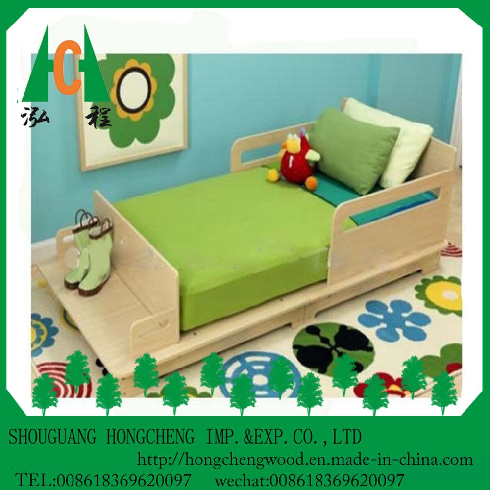 Cheapest Simple Melamine Particle Board MDF Kids Bed Design