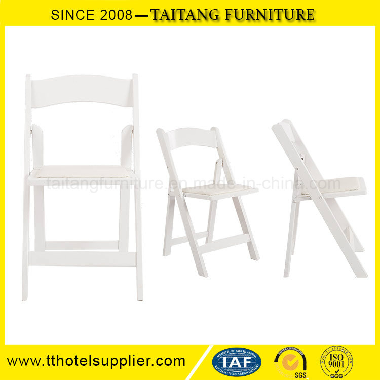 Plastic Resin Foldable Outdoor Wedding Chair