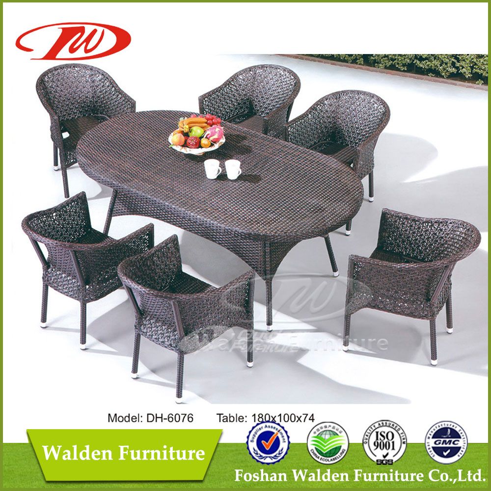 Beautiful Outdoor Rattan Dining Set (DH-6076)