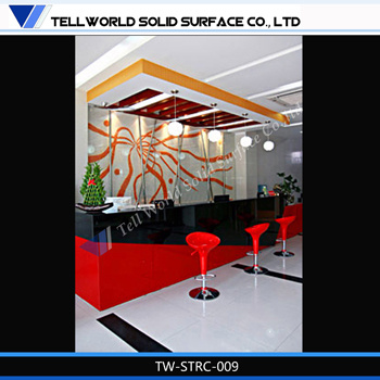 Tw Acrylic Modern Hotel/Hall Reception Desk