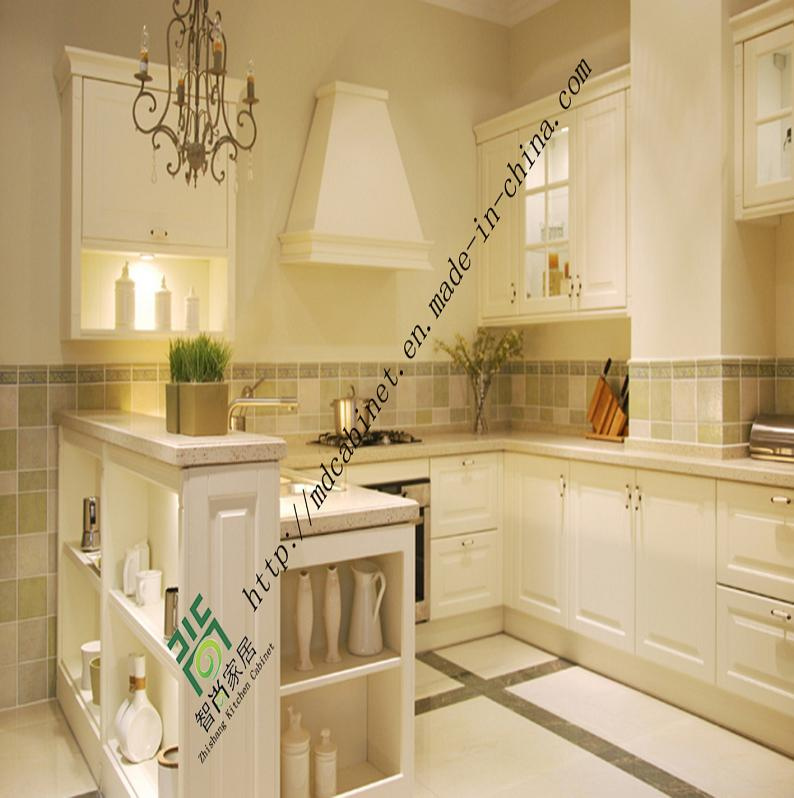 White Oak Solid Wood Kitchen Cabinet with Best Price