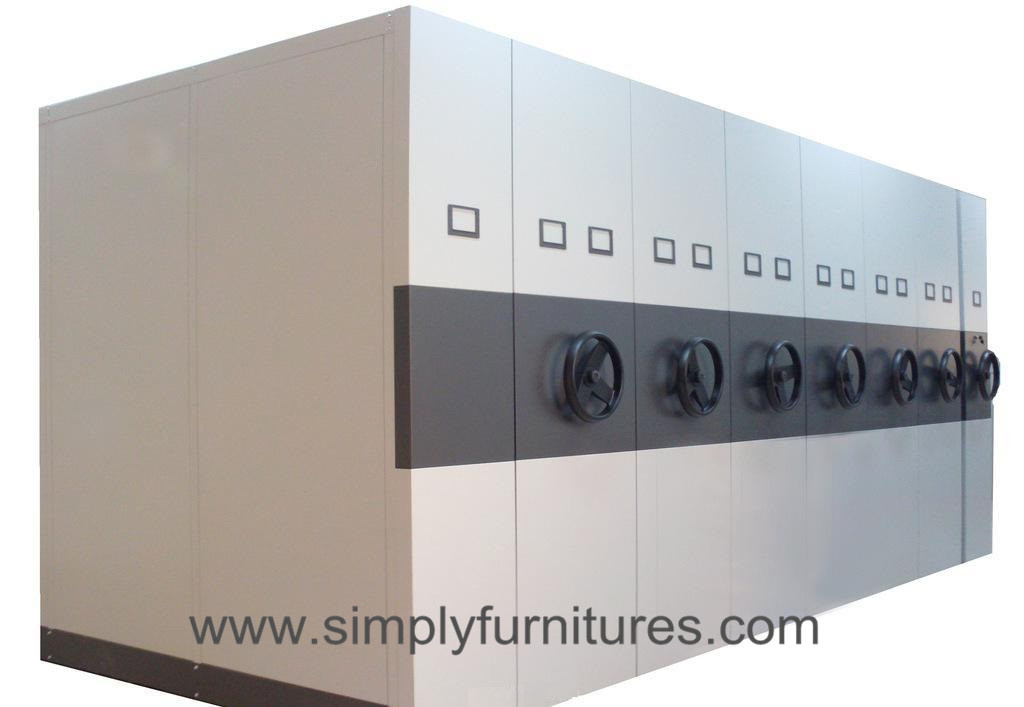 2 Bays Metal Movable File Cabinet (T4B-3B)
