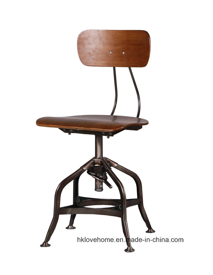 Modern Industrial Dining Turner Vintage Toledo Wooden Bar Stools Chair