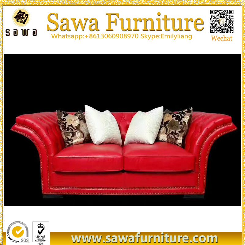 High-End Leisure Leather Couch Lay Sitting Room Sofa Chair