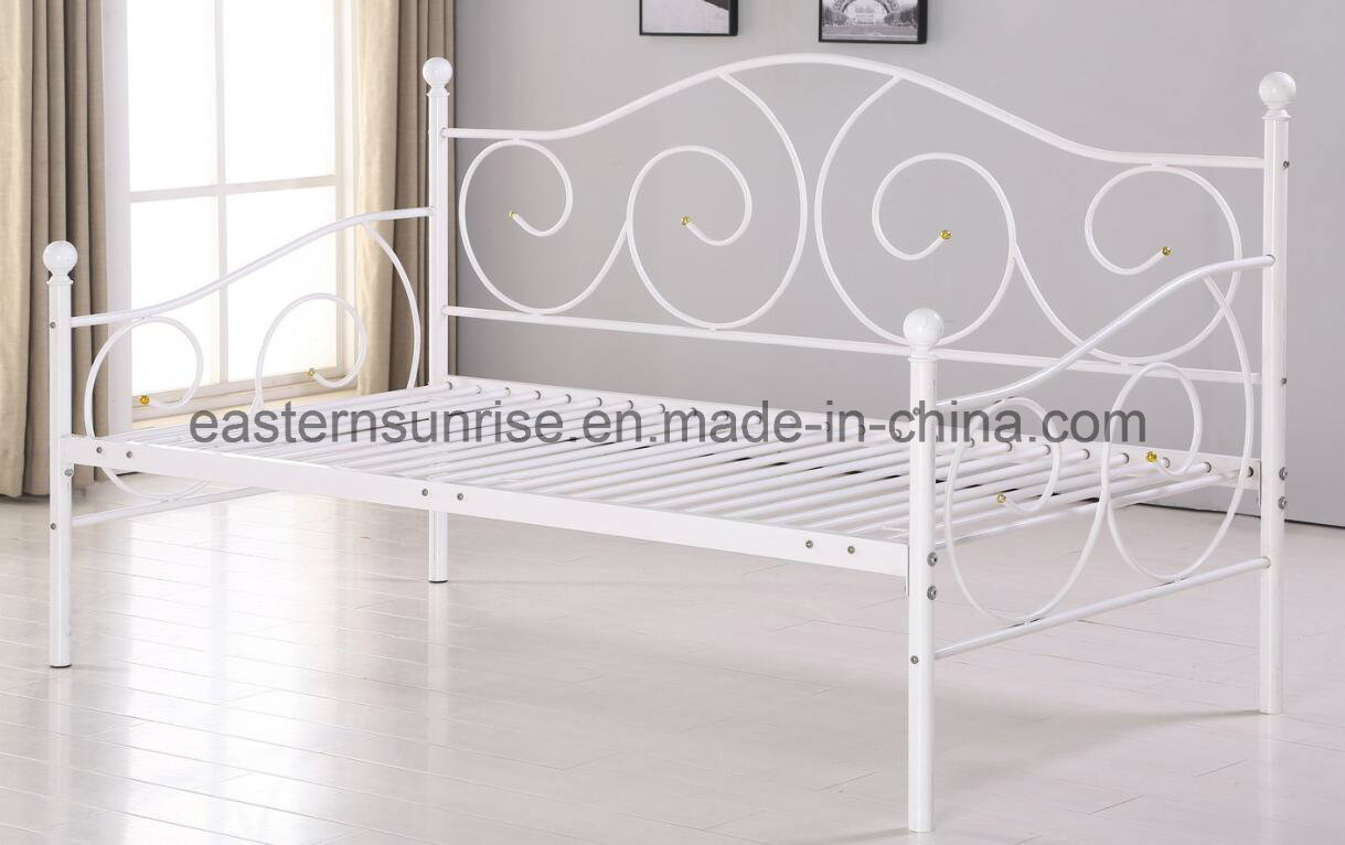 Metal Steel Iron Sofa Single Bed