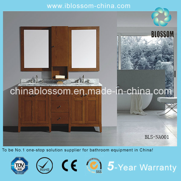 High Quality Bathroom Vanity/Furniture MDF Wooden Bathroom Cabinet (BLS-NA001)