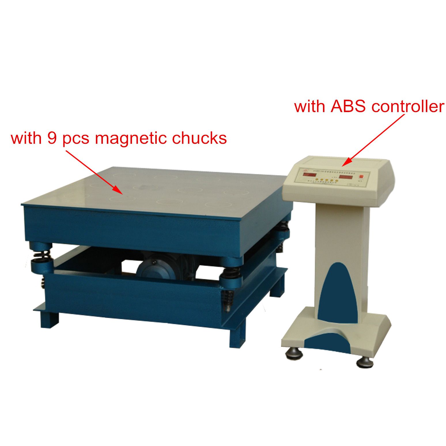 ABS Plastic Control Cabinet Concrete Magnetic Viberating Table