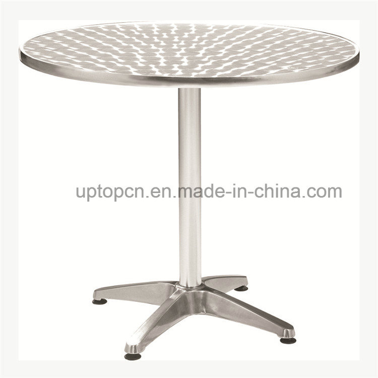 Stainless Steel Surface Aluminum Edge Table with Aluminum Leg (SP-AT359)