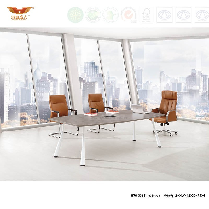 Office Furniture Meeting Room Wooden Conference Table (H70-0365)