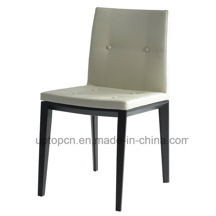 Modern Upholstered Wooden Dining Chair with Leather Seat (SP-EC730)