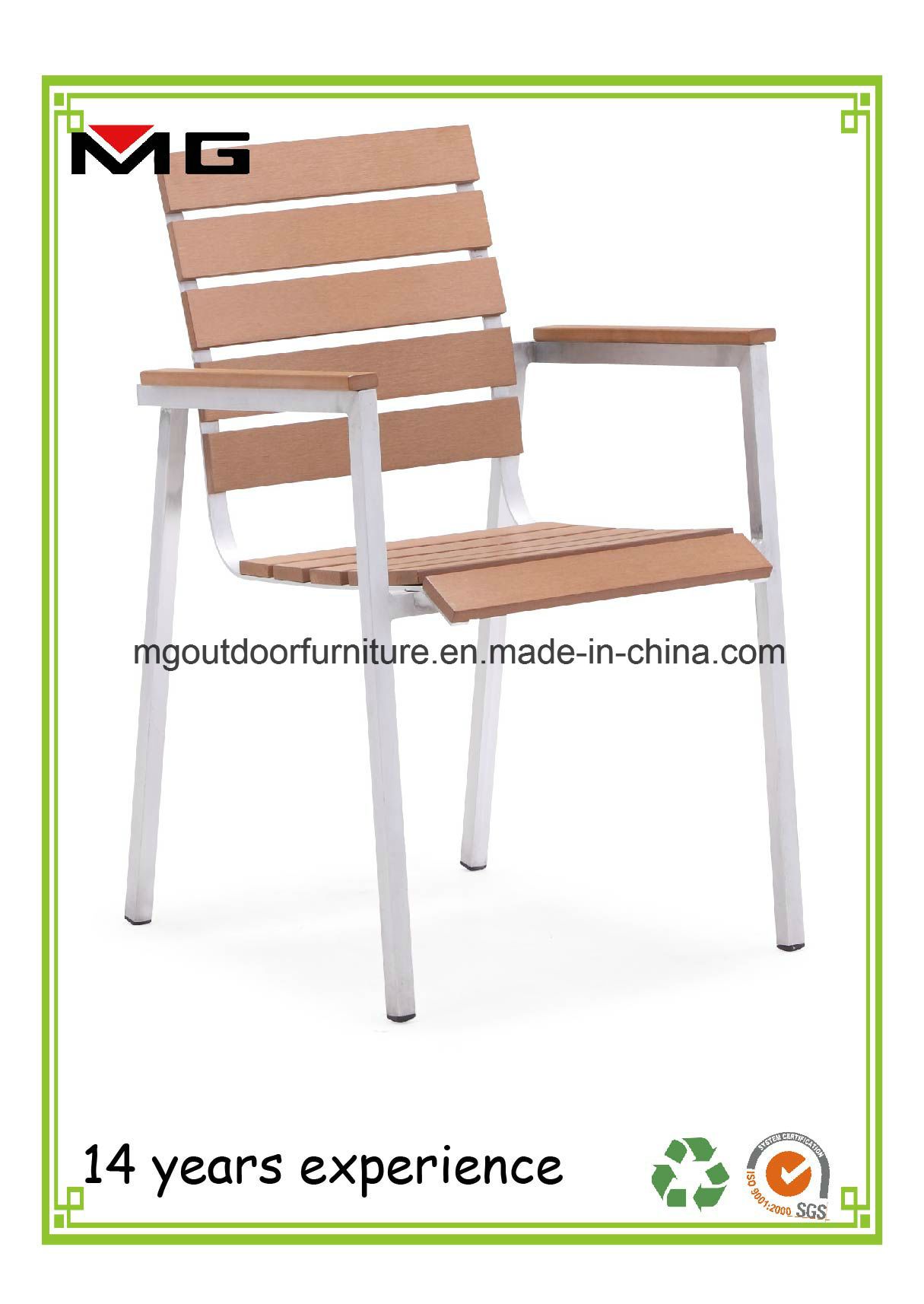 Teak Furniture Garden Chairs with Armrest