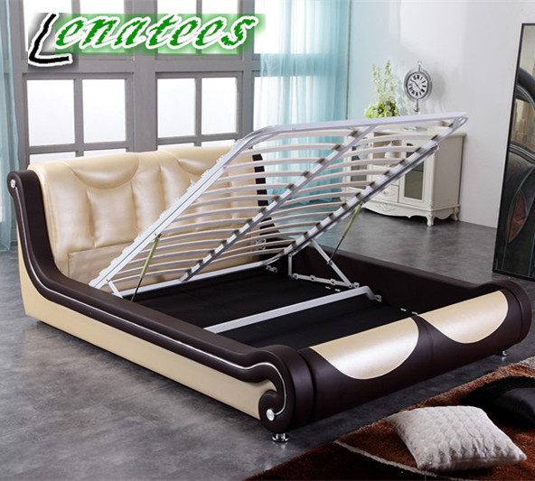 A016 Middle Eatern Design Storage Bed