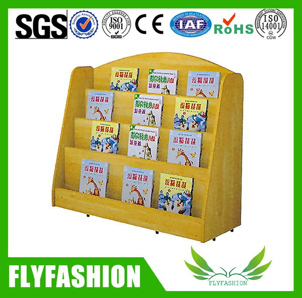 Wooden Book Display Shelf Kids Bookcase Bookshelf for Sale (SF-98C)