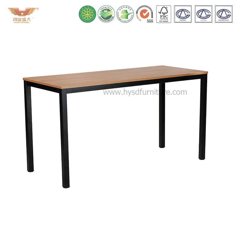 High Quality Melamine Foldable Table for Training Center/School (0Y8H9550)