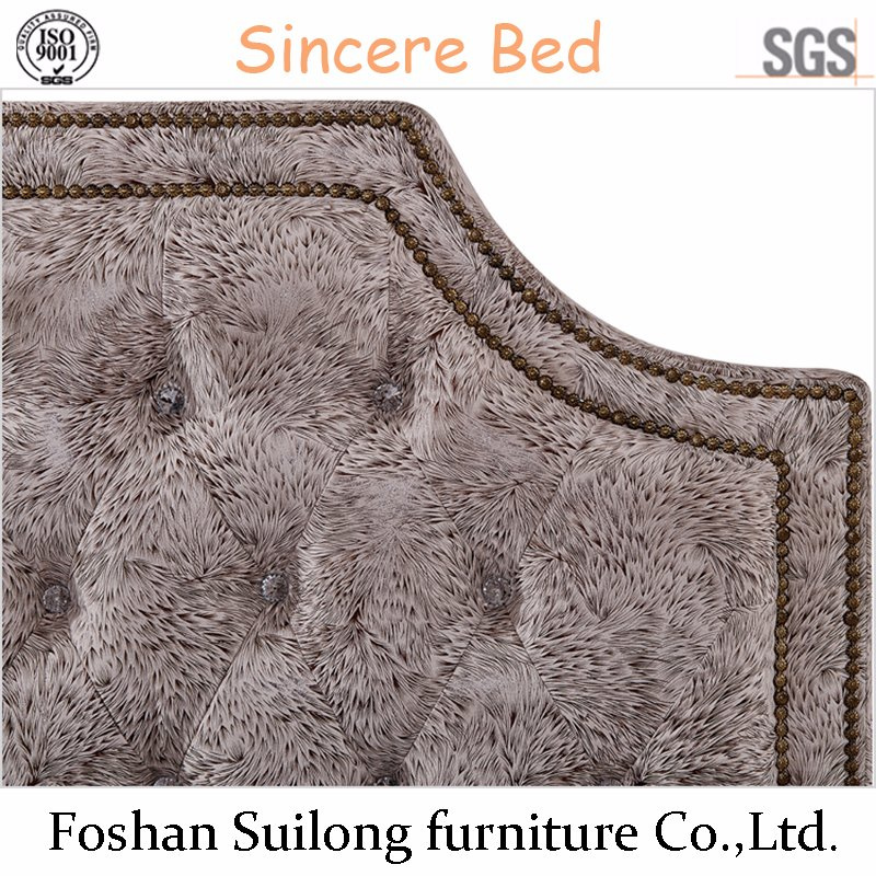 Modern Design Real Leather Bed