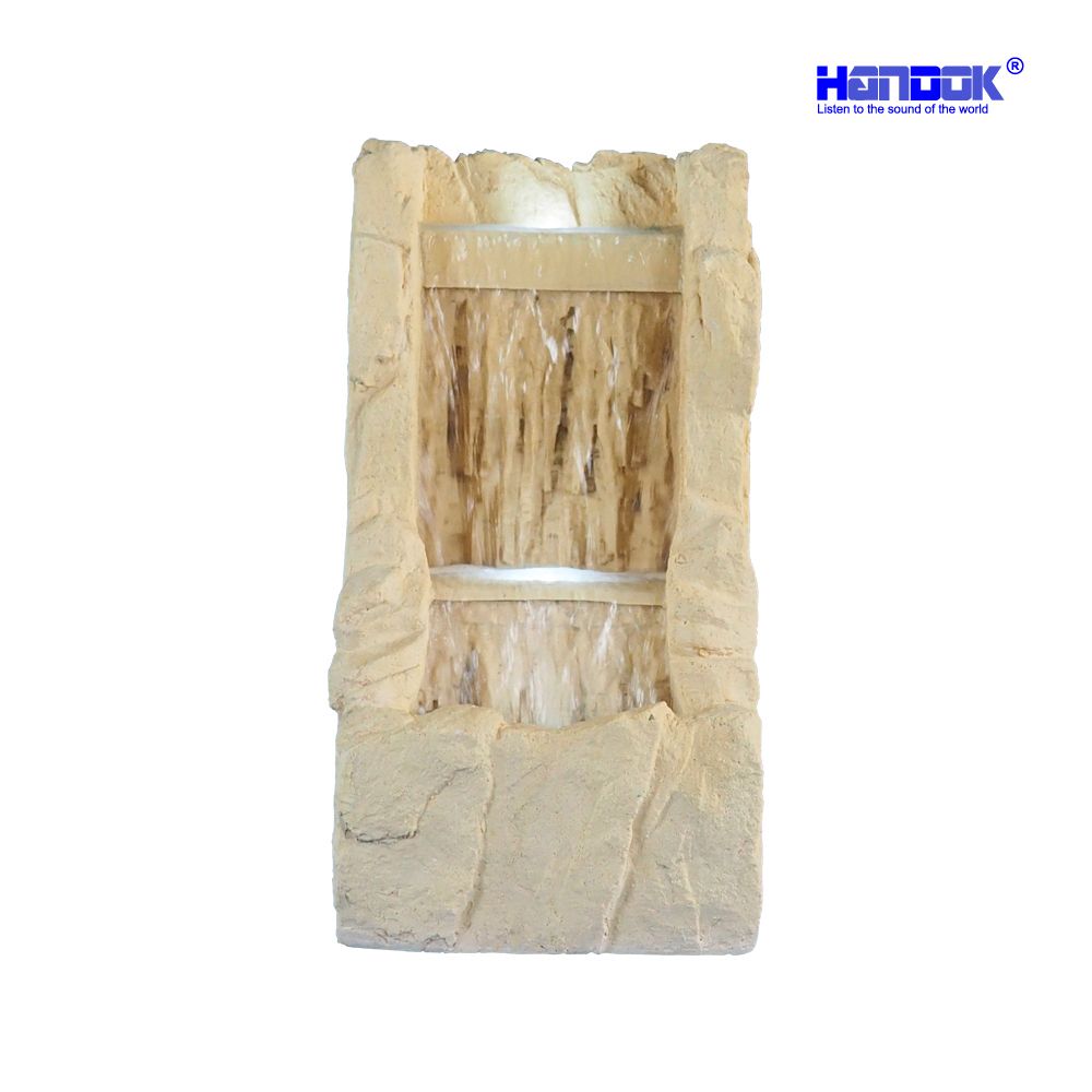 Simple Home & Garden Decoration LED Sandstone Water Fountain
