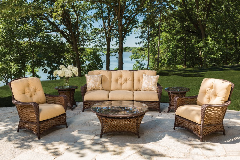 Leisure 6-PCS Rattan Sofa Set for Outdoor & Living Room
