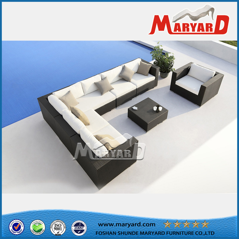 Outdoor PE Wicker Sofa