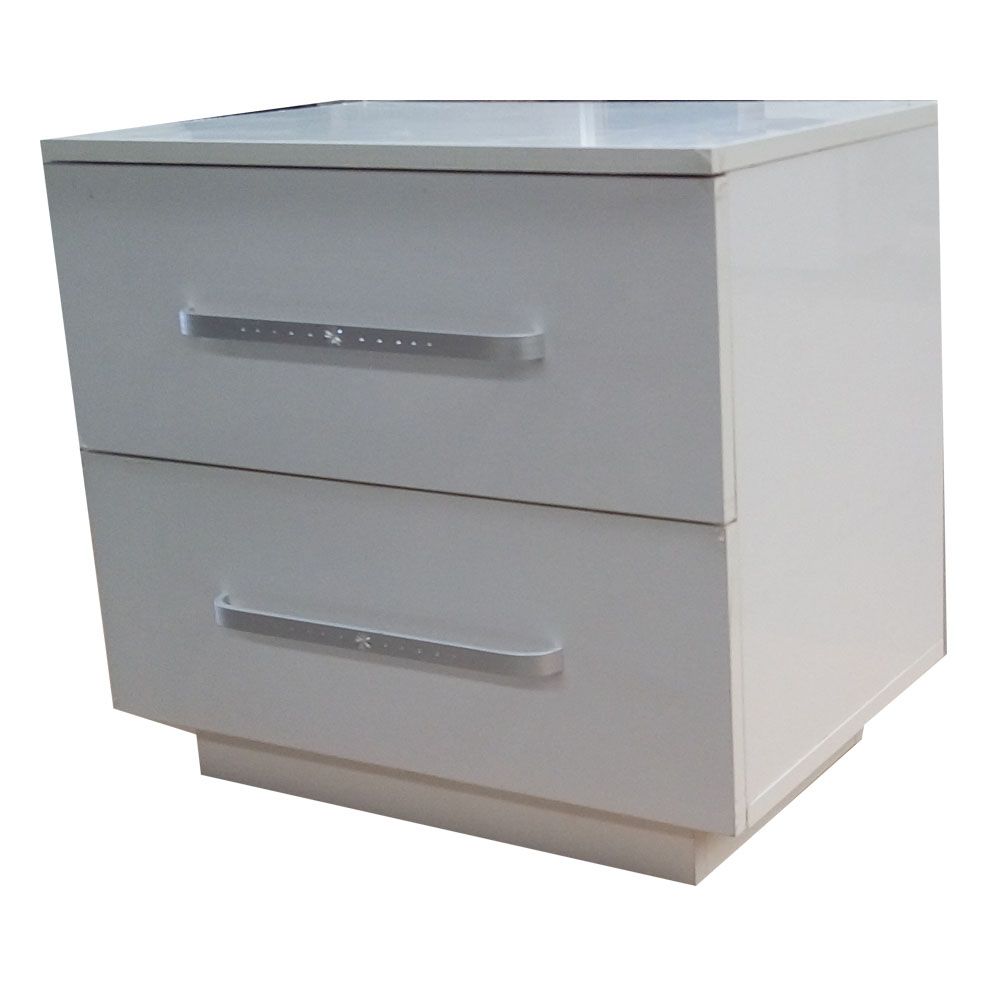 Modern Cheap Price Small MDF Wood Adjustable Bedside Table