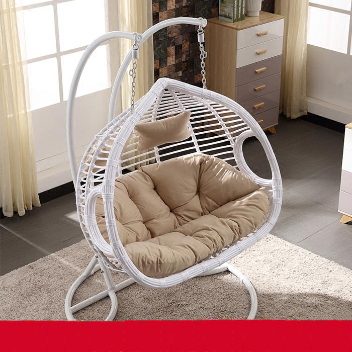 2017 New Double Swing Swing, Rattan Furniture, Rattan Basket (D152C)