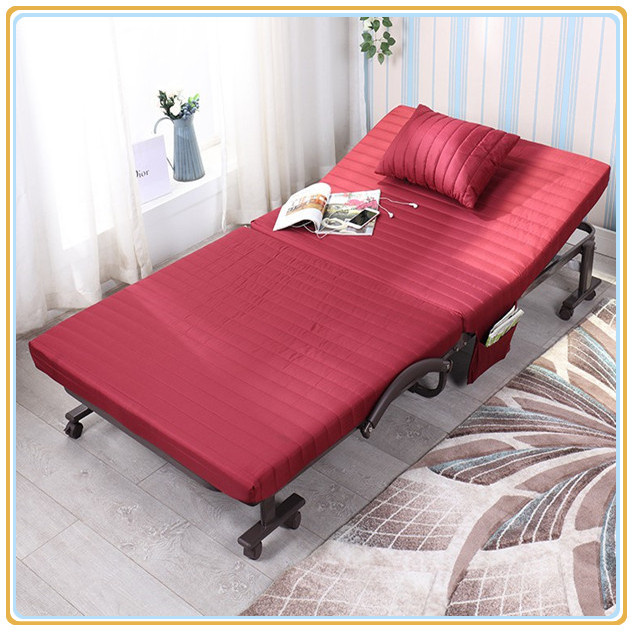 New Metal Folding Bed Cheap Metal Foldable Bed (190*120CM)