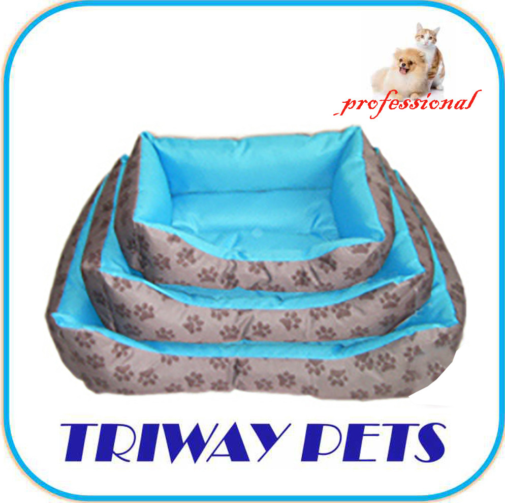 Printed Oxford Cheap Dog Cat Pet Bed (WY1304020-1A/C)